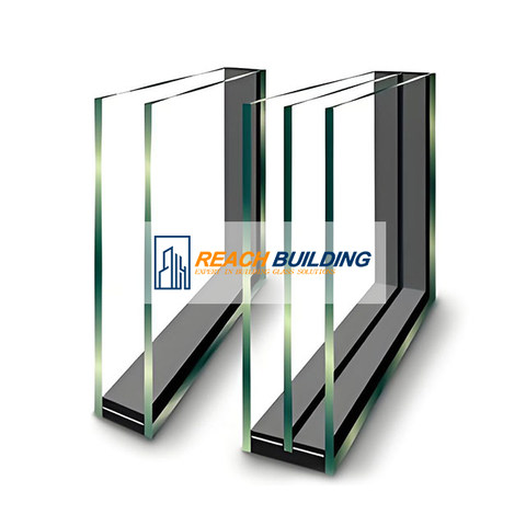 Verre tremp&eacute; triple